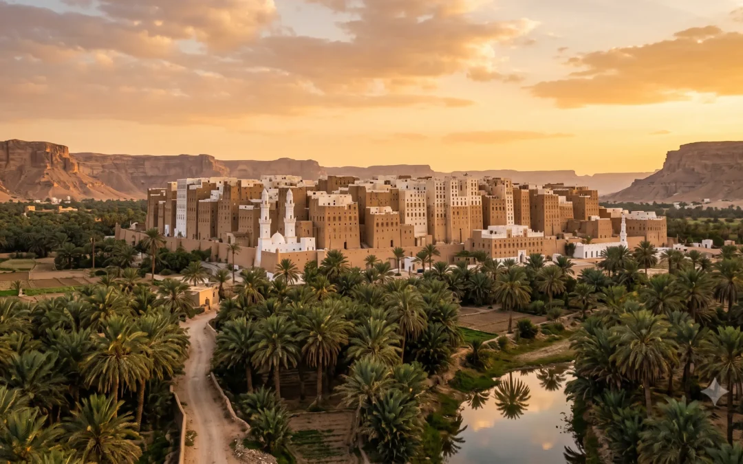 شبام حضرموت:عبقرية الارتفاع وعمق “المدر”